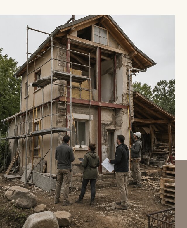 Реконструкция загородного дома под ключ в Вязниках от бюро